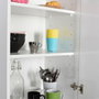 Hanah Home Armario Multiusos Blanco con Estantes y Cajón Adr-621-Pp-1